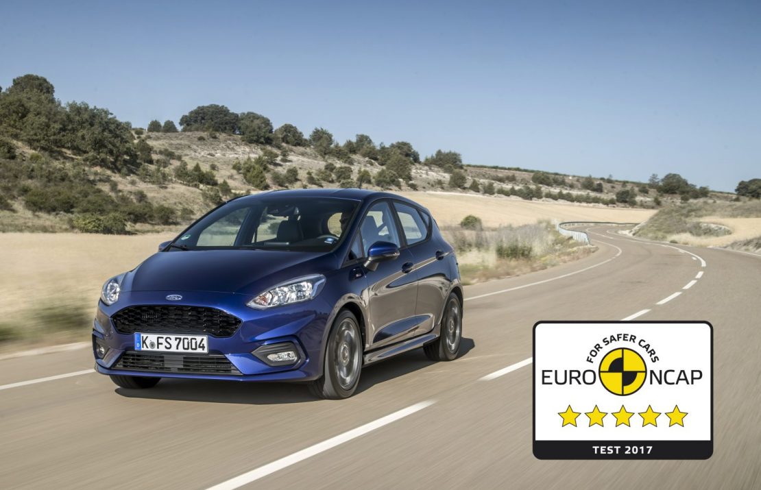 Ford Fiesta. 5 наград за безопасность