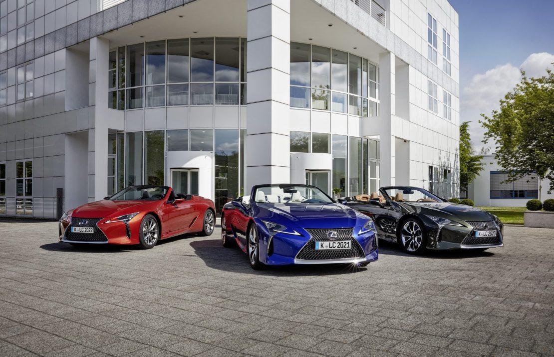 2020 – год Lexus LC. На рынок выйдет обновленное купе и новый LC 500 Convertible